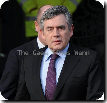 Prime Minister Gordon Brown
 departs the Queen Elizabeth II Centre after giving evidence at the Iraq Inquiry
London, England.