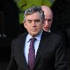 Prime Minister Gordon Brown
 departs the Queen Elizabeth II Centre after giving evidence at the Iraq Inquiry
London, England.