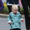 Minnie Driver 
enjoys a day out with her son Henry Story Driver, in Hollywood.
Los Angeles, California, USA.