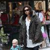 Minnie Driver 
enjoys a day out with her son Henry Story Driver, in Hollywood.
Los Angeles, California, USA.