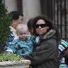 Minnie Driver 
enjoys a day out with her son Henry Story Driver, in Hollywood.
Los Angeles, California, USA.