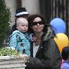 Minnie Driver 
enjoys a day out with her son Henry Story Driver, in Hollywood.
Los Angeles, California, USA.