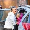 Kerry Katona 
seen out running errands.
Cheshire, England.