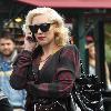 Gwen Stefani talking on her phone while out shopping at The Grove in Hollywood
Los Angeles, California.