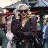 Gwen Stefani talking on her phone while out shopping at The Grove in Hollywood
Los Angeles, California.