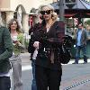 Gwen Stefani talking on her phone while out shopping at The Grove in Hollywood
Los Angeles, California.