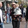 Gwen Stefani talking on her phone while out shopping at The Grove in Hollywood
Los Angeles, California.