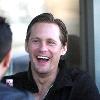 Alexander Skarsgard 
enjoys lunch with friends at Joan's on Third
Los Angeles, California.