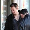 Alexander Skarsgard 
enjoys lunch with friends at Joan's on Third
Los Angeles, California.