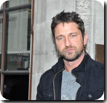 Gerard Butler 
outside the Radio One studios
London, England.