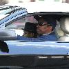 Eddie Griffin out and about driving his car in Beverly Hills Los Angeles.