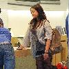 Lacey Schwimmer shopping at the Apple store at The Grove in Hollywood. Los Angeles.