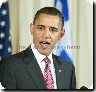 Archbishop Demetrios, US President Barack Obama and Prime Minister Papandreou of GreeceUS President Barack Obama speaks during an event celebrating Greek Independence Day in the East Room of the White House Washington DC.