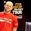 Wayne Rooney, Manchester United and England football player 
Photocall for 'FIFA World Cup Trophy Tour' at Earls Court 2
London, England.