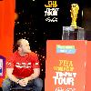 Wayne Rooney, Manchester United and England football player 
Photocall for 'FIFA World Cup Trophy Tour' at Earls Court 2
London, England.