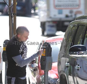 Benji Madden out and about in West Hollywood
Los Angeles, California.