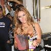 Aubrey O'Day 
visits Millions of Milkshakes in West Hollywood to create her own shake
Los Angeles, California, USA.