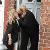 Kerry Katona
leaving her mum's house with her son Max
Warrington, England.