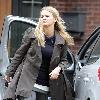 Kerry Katona 
leaving home 
Cheshire, England.