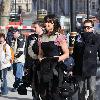 Christine Bleakley
 Celebrities who have participated in Sport Relief 2010 arrive at Downing Street to meet the Prime Minister
London, England.