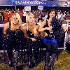 Rajasthan Royals cheerleaders 
during the match against Delhi Daredevils at Sardar Patel Stadium in Ahmedabad  on Monday, March 15, 2010.
 Ahmedabad, India.