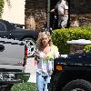 Ashley Tisdale leaving her house in Toluca Lake.
Los Angeles, California.