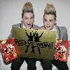 John Grimes and Edward Grimes aka Jedward 
launched their Golden Ticket 'Jedward Twin Easter Eggs' with a winning chance to meet the twins. The Chocolate Easter eggs which have just gone on sale are taking Irish easter egg market by storm. 
Dublin, Ireland.