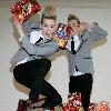 John Grimes and Edward Grimes aka Jedward 
launched their Golden Ticket 'Jedward Twin Easter Eggs' with a winning chance to meet the twins. The Chocolate Easter eggs which have just gone on sale are taking Irish easter egg market by storm. 
Dublin, Ireland.