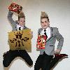 John Grimes and Edward Grimes aka Jedward 
launched their Golden Ticket 'Jedward Twin Easter Eggs' with a winning chance to meet the twins. The Chocolate Easter eggs which have just gone on sale are taking Irish easter egg market by storm. 
Dublin, Ireland.