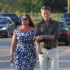 Pierce Brosnan and wife Keely Shaye Smith leaving Malibu Cinemas after watching a screening of 'Green Zone'
Los Angeles, California.