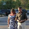 Pierce Brosnan and wife Keely Shaye Smith leaving Malibu Cinemas after watching a screening of 'Green Zone'
Los Angeles, California.