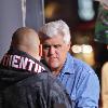 Jay Leno on the set of 'The Tonight Show with Jay Leno' filming in Hollywood.
Los Angeles, California.