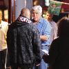 Jay Leno on the set of 'The Tonight Show with Jay Leno' filming in Hollywood.
Los Angeles, California.