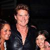 David Hasselhoff 
poses for pictures with fans inside the Planet Hollywood Casino
Las Vegas, Nevada.