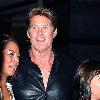 David Hasselhoff 
poses for pictures with fans inside the Planet Hollywood Casino
Las Vegas, Nevada.