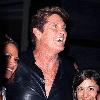 David Hasselhoff 
poses for pictures with fans inside the Planet Hollywood Casino
Las Vegas, Nevada.