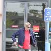 Gary Busey leaving Wells Fargo bank in Malibu
Los Angeles, California.