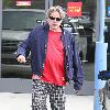 Gary Busey leaving Wells Fargo bank in Malibu
Los Angeles, California.