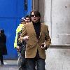 Jonathan Ross
 arrives at Radio 2 studios 
London, England.