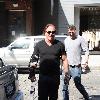 Mickey Rourke
 seen walking through the Meatpacking District sporting a broken arm.
New York City, USA.