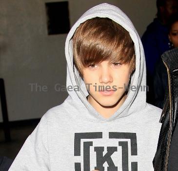 Justin Bieber
pop singer leaving BET studios in Manhattan
New York City, USA.