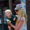 Anne Heche 
out shopping at The Grove with her son, Atlas.
Los Angeles, California.