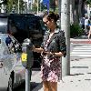 Jessica Alba
feeding a parking meter as she arrives at an office building in West Hollywood
Los Angeles, California.