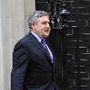 Prime Minister Gordon Brown leaves 10 Downing Street for Prime Minister's Questions at the House of Commons
London, England.