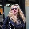 Courtney Love seen out shopping in Manhattan. New York City.