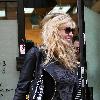 Courtney Love seen out shopping in Manhattan. New York City.