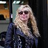 Courtney Love seen out shopping in Manhattan. New York City.