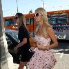 Nicky Hilton and Paris Hilton go shopping on 3rd Street after having lunch at Toast in West Hollywood Los Angeles.