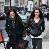 '90210' star Jessica Lowndes
shops for clothes at Lipsy with a friend
London, England.