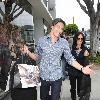 Alex Meraz and Kim Meraz
'The Twilight Saga: New Moon' actor Alex Meraz leaving Armani Exchange after shopping with his wife
Los Angeles, California.